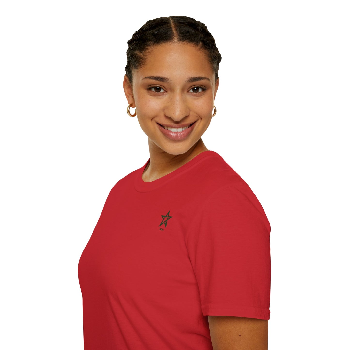T-shirt rouge DIMA*