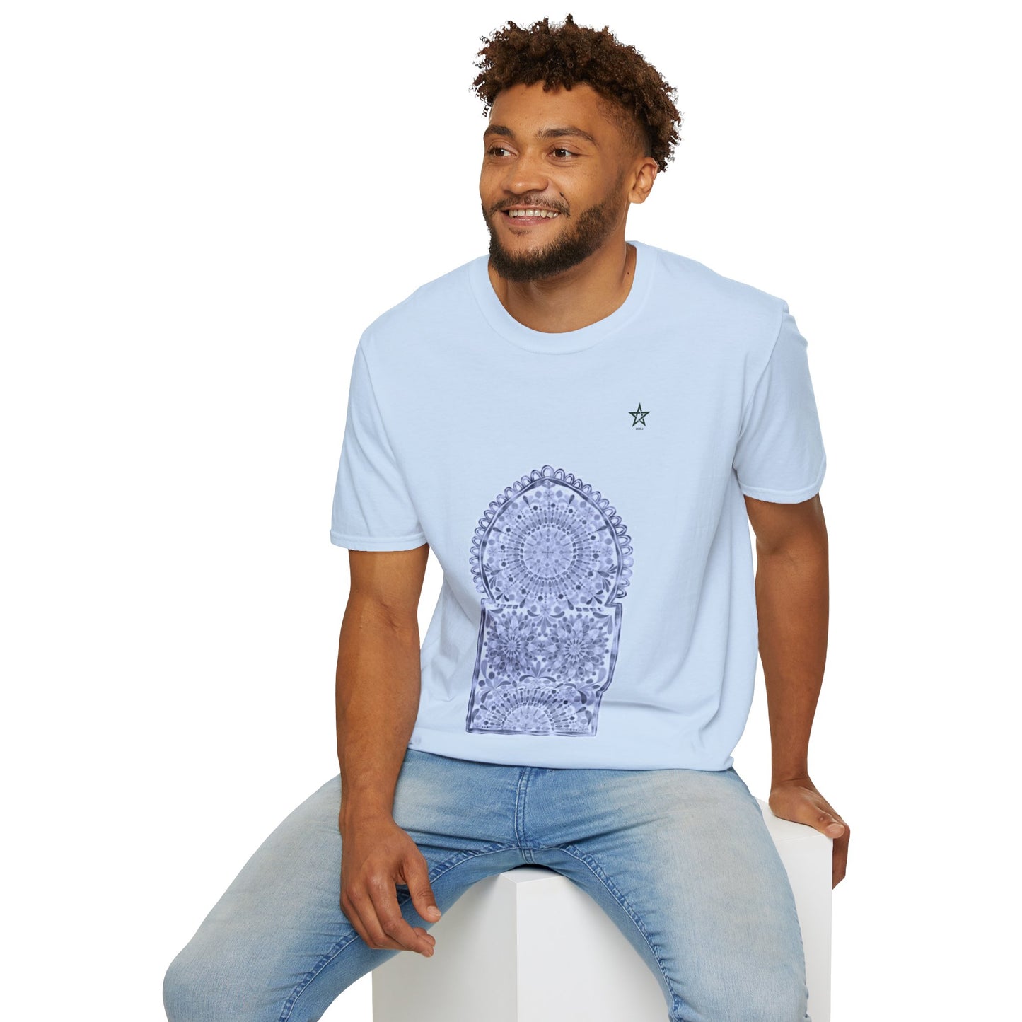 T-shirt Bab bleu DIMA*