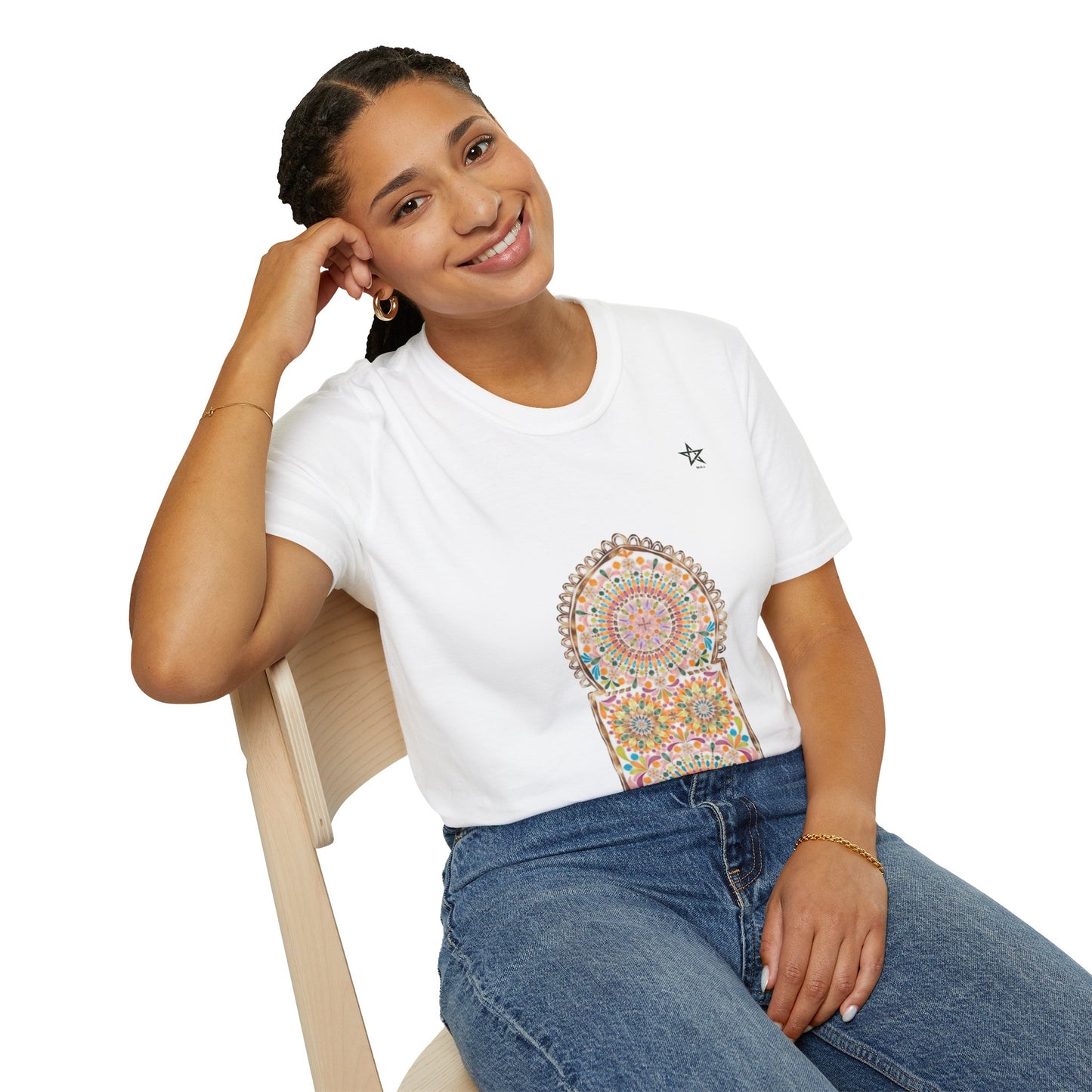 T-shirt Bab rose DIMA*