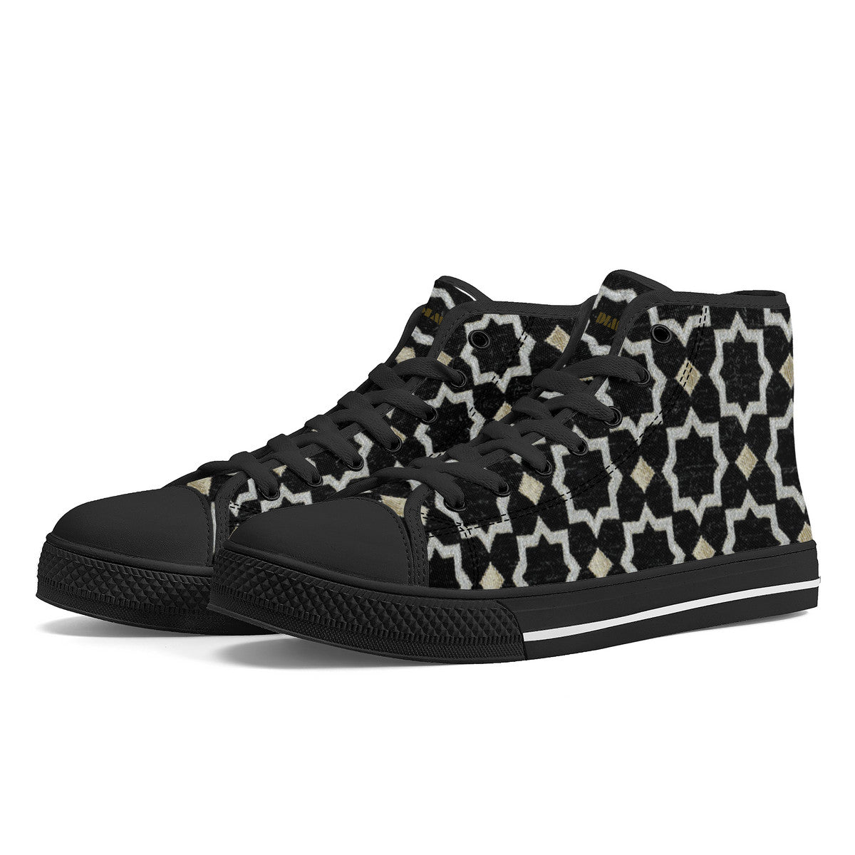 Sneakers Beldi Black-gold DIMA*