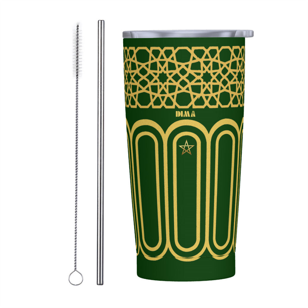 Gobelet acier inox 600 ml DIMA* (5 couleurs)