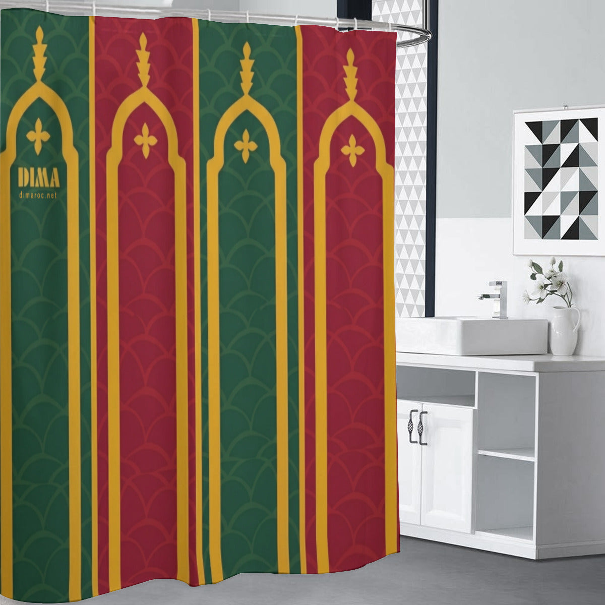 Rideau tente caïdale Khayma DIMA* (4 tailles)