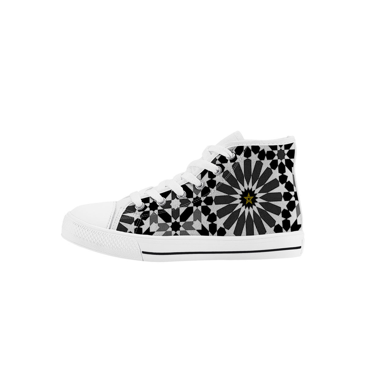 Baskets enfants Zellige noir DIMA*