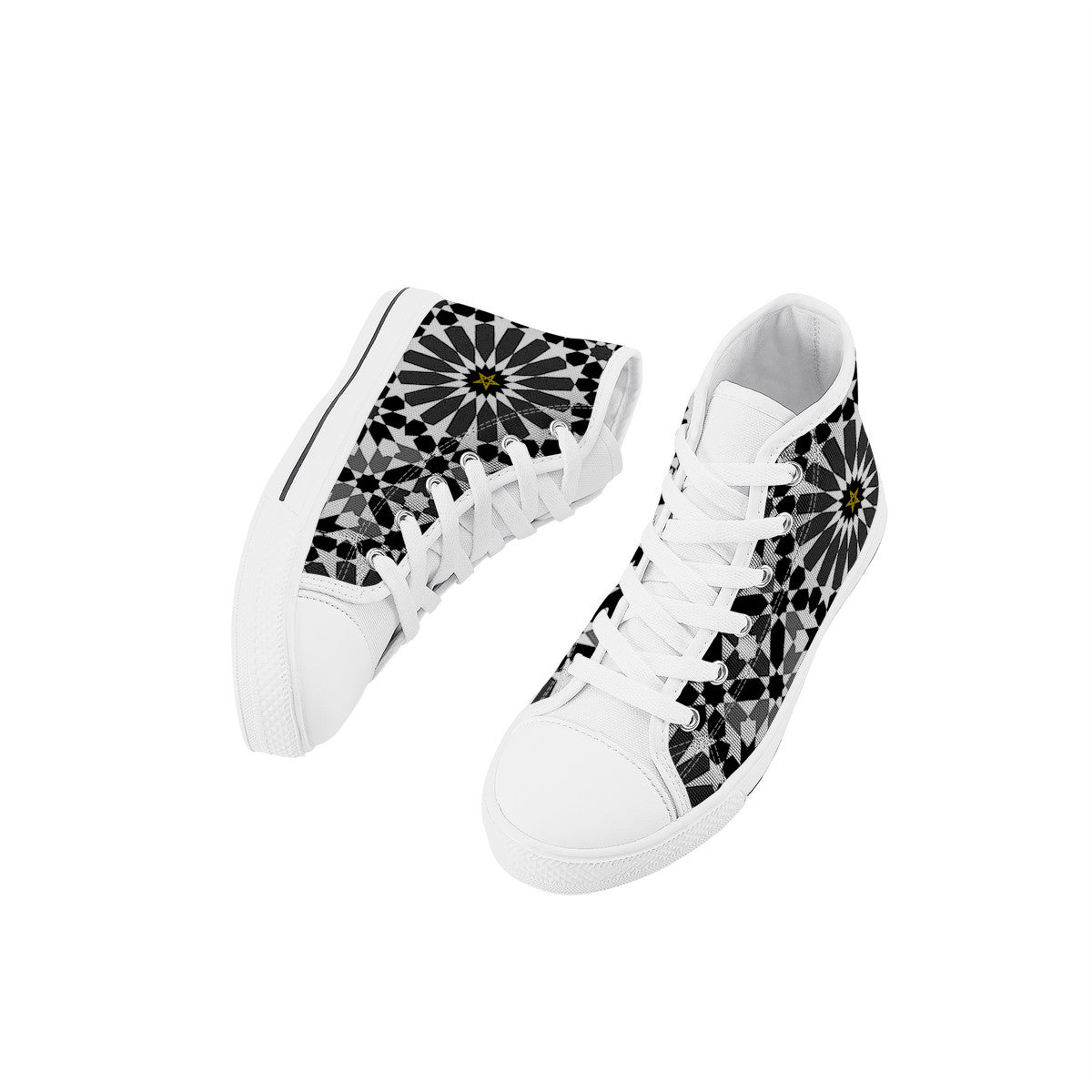 Baskets enfants Zellige noir DIMA*
