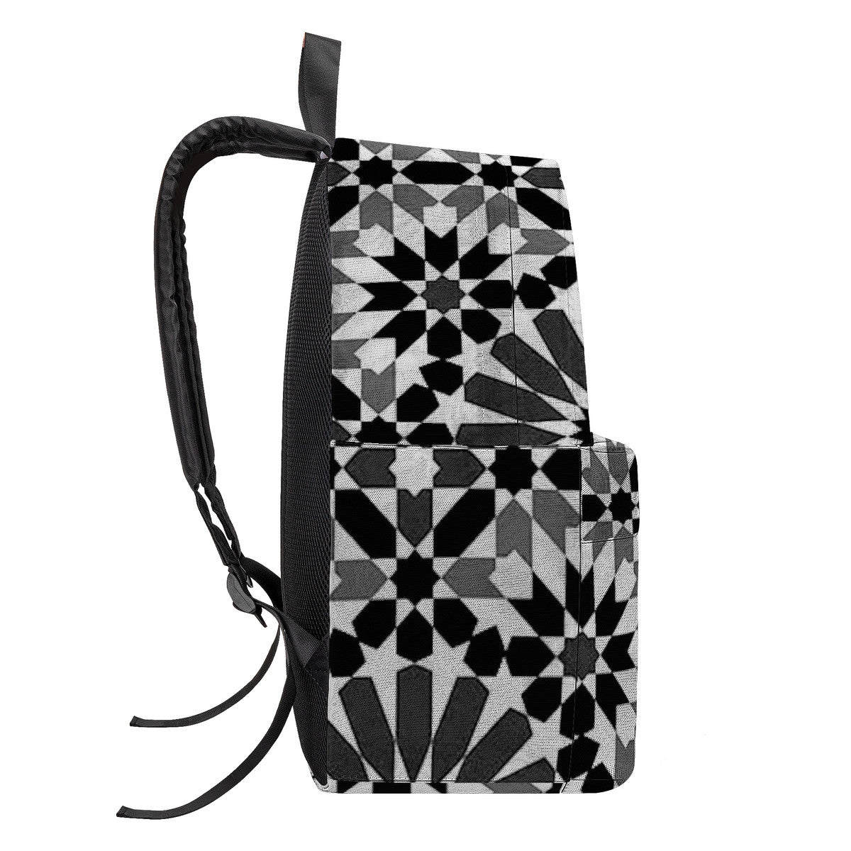 Sac à dos Zellige noir-blanc DIMA*