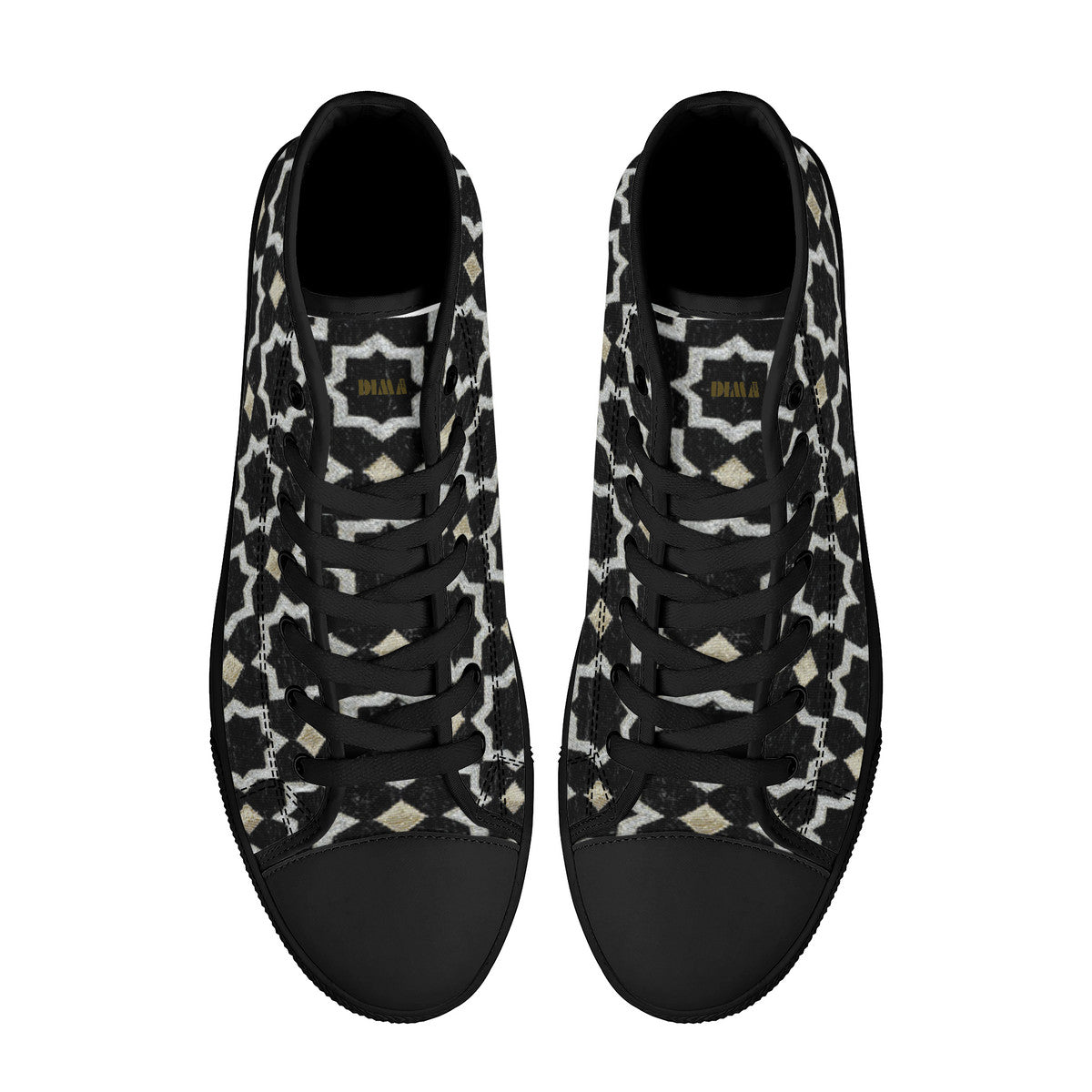 Sneakers Beldi Black-gold DIMA*
