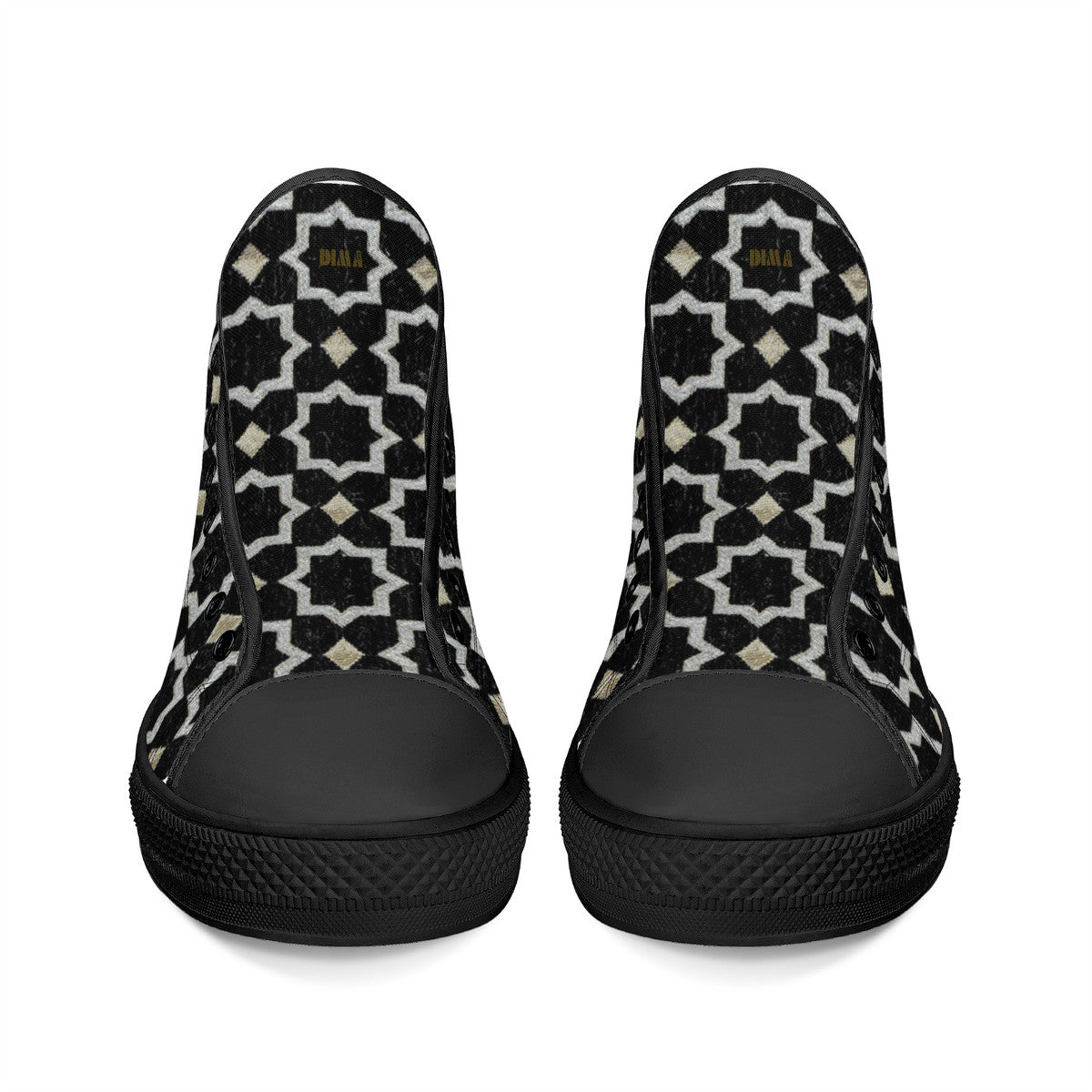 Sneakers Beldi Black-gold DIMA*