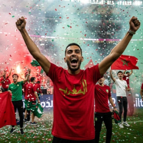 🏆 T-SHIRT / Haato Al-Maghrib - "Give Us Morocco" - "هاتوا المغرب"