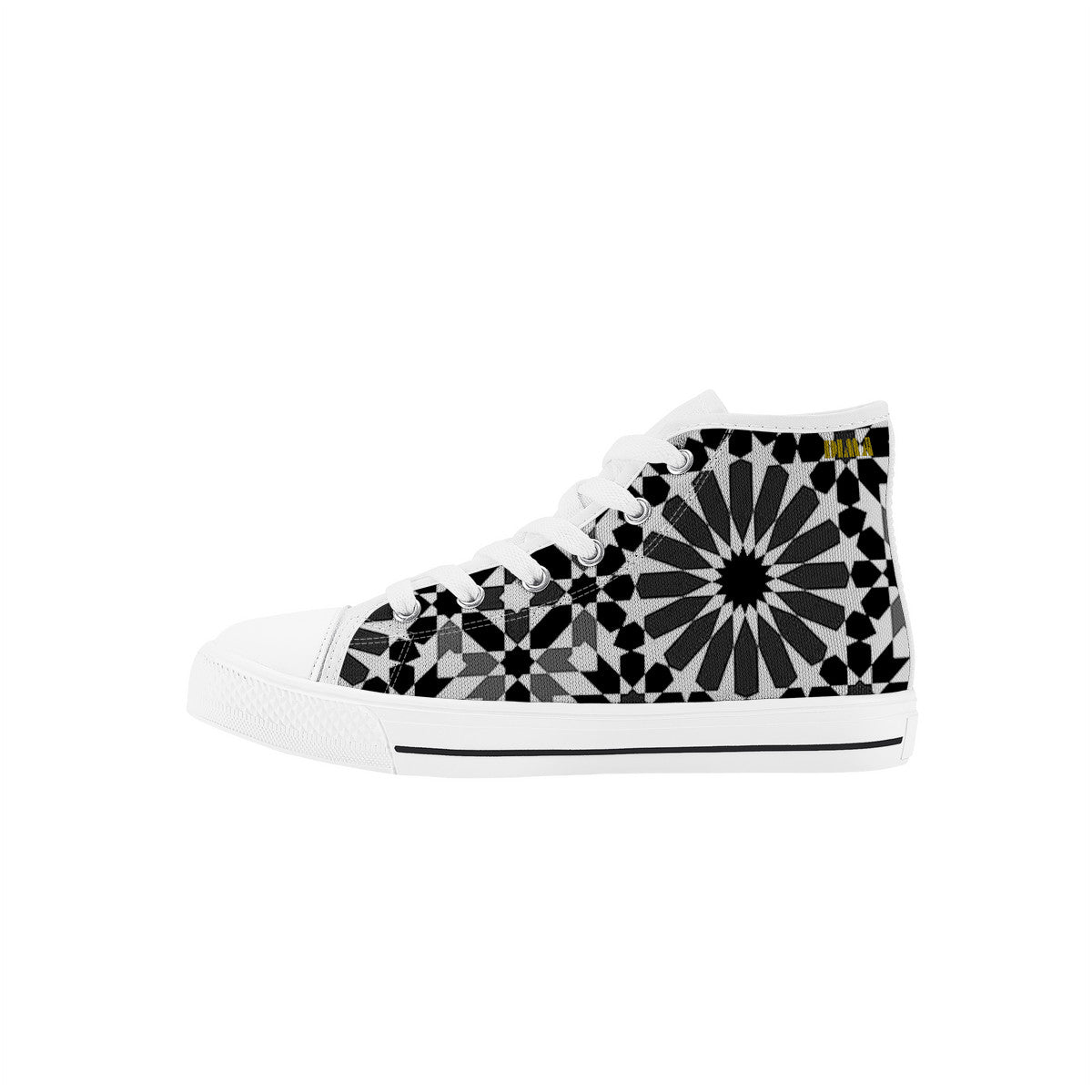 Baskets enfants Zellige noir DIMA*
