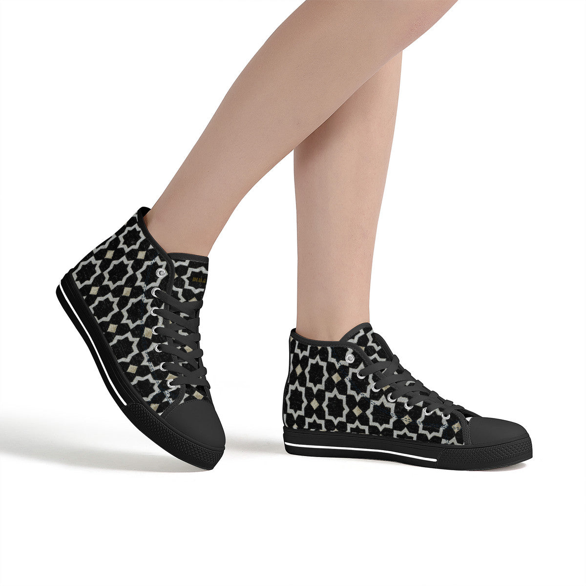 Sneakers Beldi Black-gold DIMA*