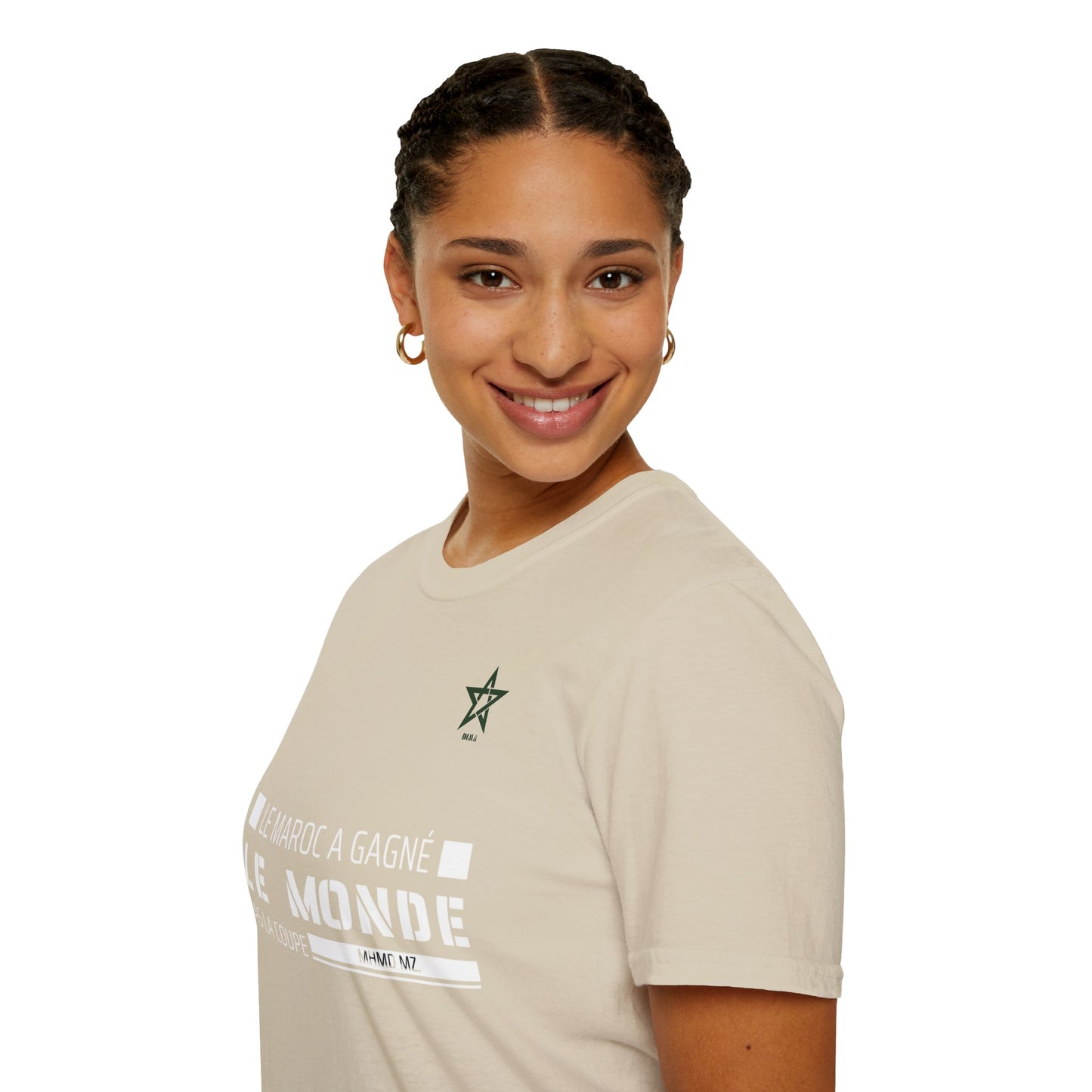 T-shirt "Le Maroc a gagné le monde, pas la coupe" DIMA*