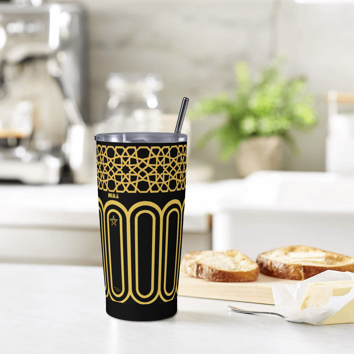 HC_C81 20oz Stainless Steel Straw Lid Cup