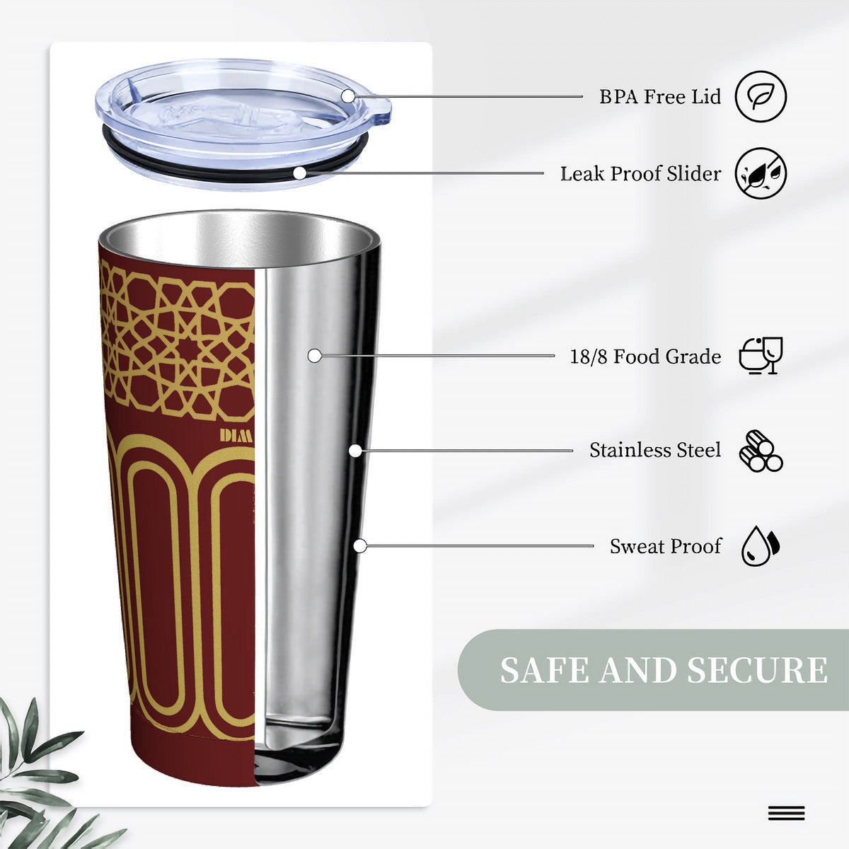 Copy of Copy of HC_C81 20oz Stainless Steel Straw Lid Cup