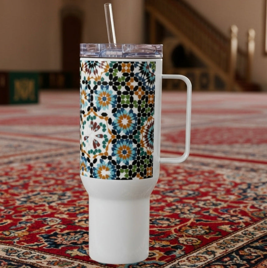 Mug isotherme zellige MUG'RIBY Nomad 1,1L DIMA*